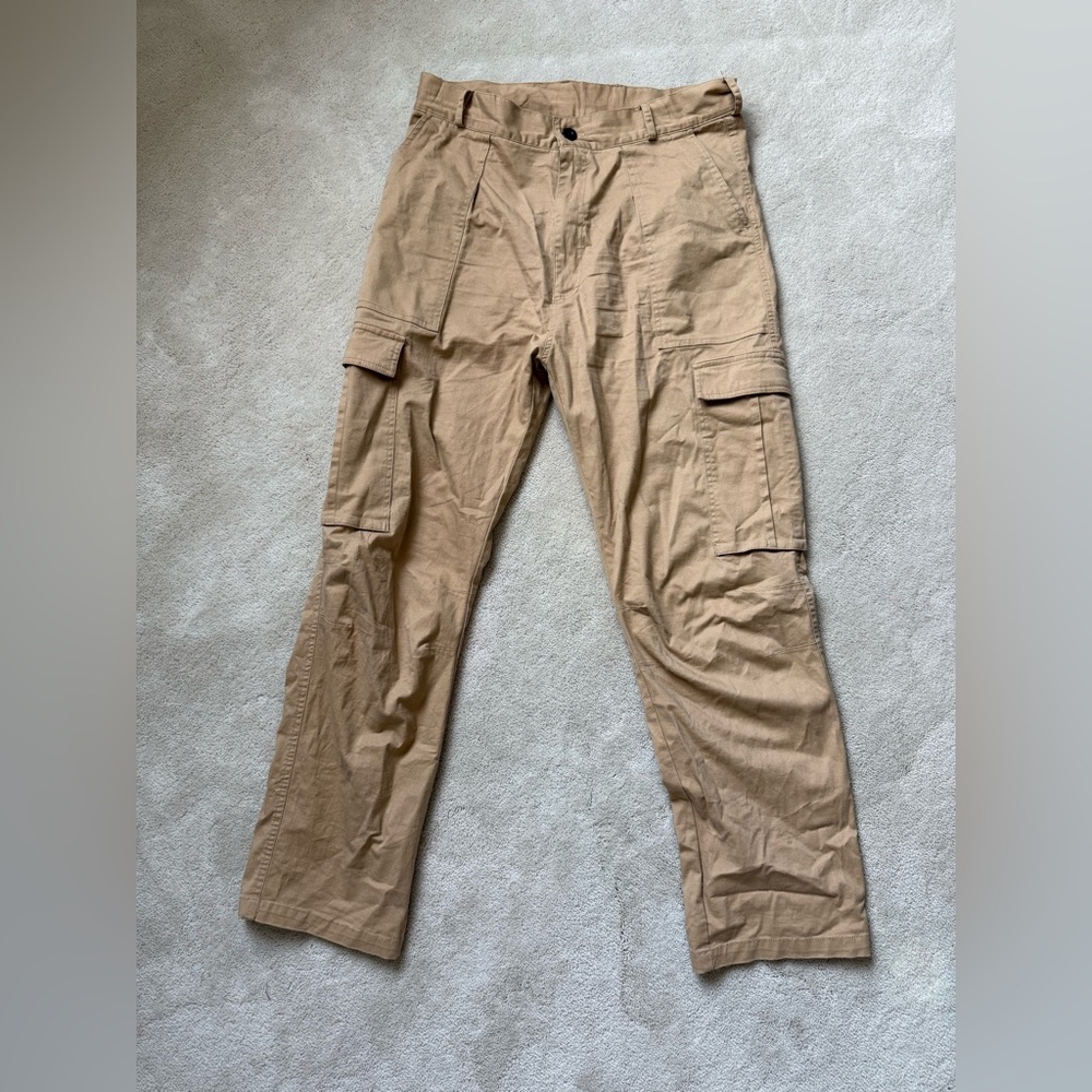 Men's Cargo Pants - Tan Utility Style
